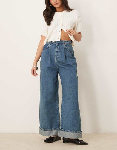 Jean ultra large à revers - Asos Design - Modalova