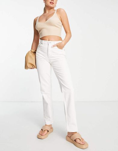 Jean droit à taille mi-haute - Asos Design - Modalova