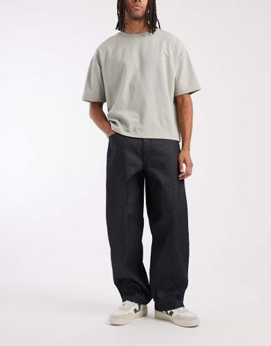 Jean droit ample - Indigo ray - Asos Design - Modalova