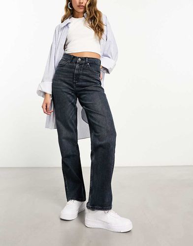 Jean droit stretch confortable - noir - Asos Design - Modalova