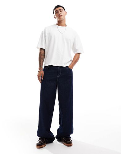 Jean super baggy - Indigo - Asos Design - Modalova