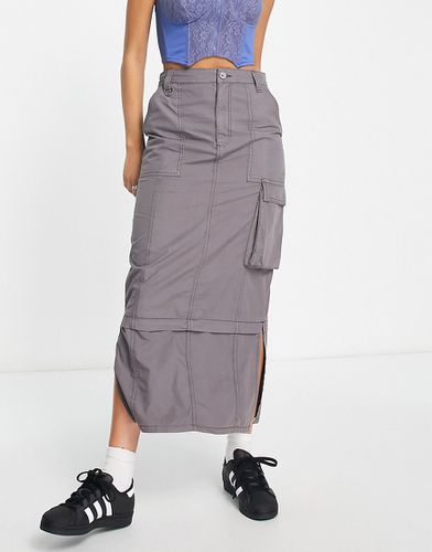 Jupe cargo mi-longue - Asos Design - Modalova