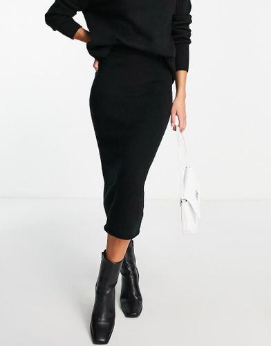 Jupe mi-longue en maille - Asos Design - Modalova