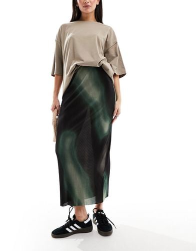 Jupe mi-longue plissée - Asos Design - Modalova