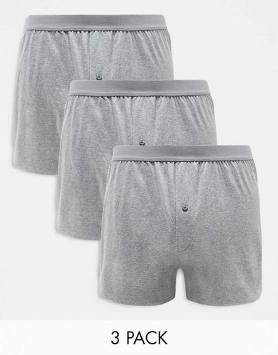 Lot de 3 boxers - clair - Asos Design - Modalova