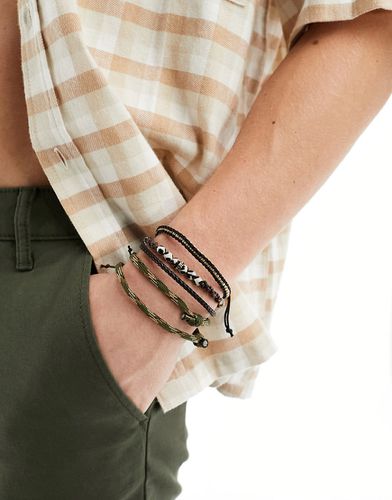 Lot de 5 bracelets en cordon - Asos Design - Modalova
