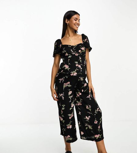 ASOS DESIGN Maternity - Combinaison tendance folk à imprimé fleurs - Asos Maternity - Modalova