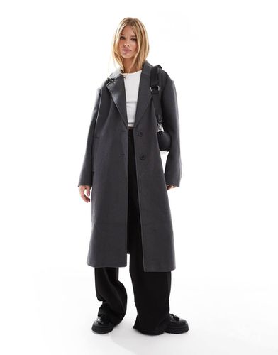 Manteau élégant - Anthracite - Asos Design - Modalova