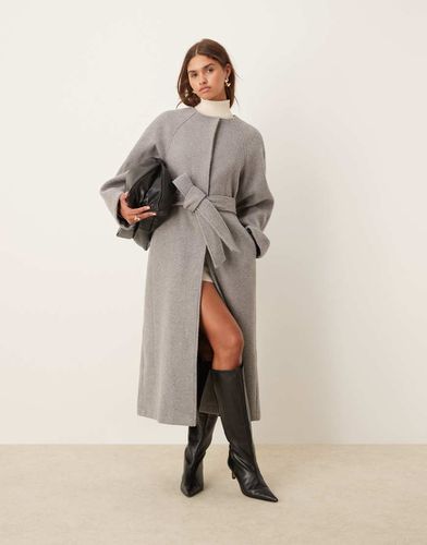 Manteau oversize sans col à enfiler - Asos Design - Modalova