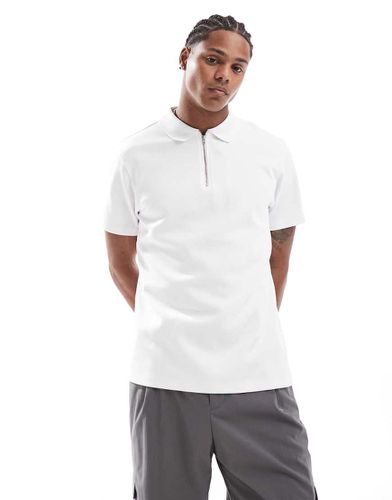 Polo en maille interlock de qualité supérieure 300 g/m² - Asos Design - Modalova