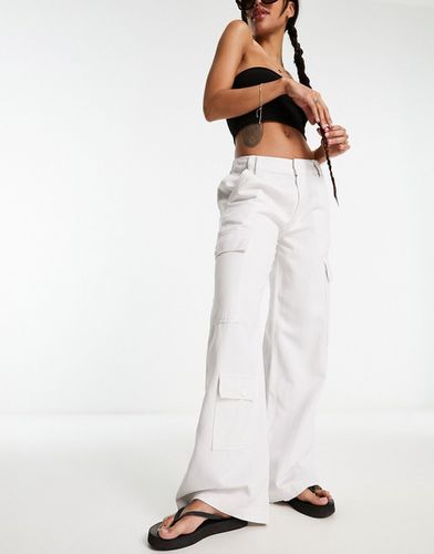 Pantalon cargo décontracté style épuré - Gris clair - Asos Design - Modalova