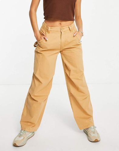 Pantalon cargo fluide - Caramel - Asos Design - Modalova