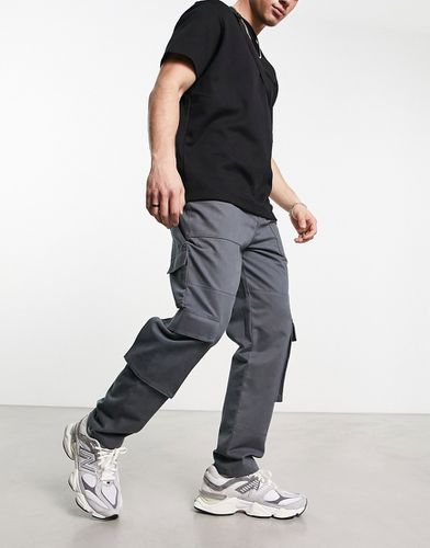 Pantalon cargo style skateur - Anthracite - Asos Design - Modalova