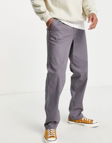 Pantalon chino décontracté - Anthracite - Asos Design - Modalova