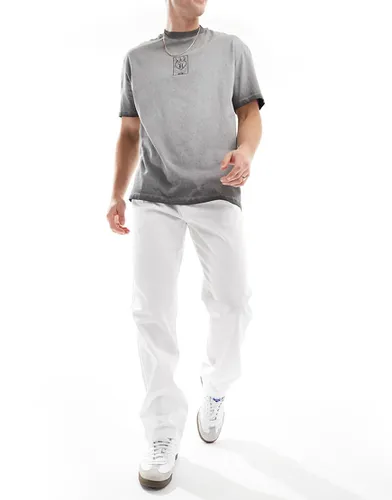 Pantalon chino droit à deux pinces - Asos Design - Modalova