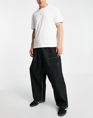 Pantalon ample à coutures contrastantes - Asos Design - Modalova
