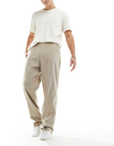Pantalon ample élégant - Marron - Asos Design - Modalova