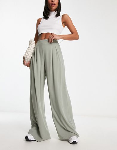 Pantalon ample - sauge - Asos Design - Modalova