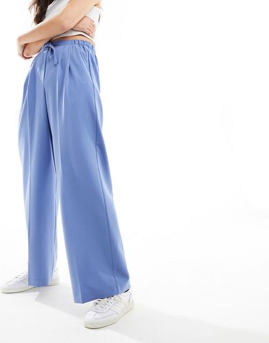 Pantalon ajusté à enfiler - Bleu - Asos Design - Modalova