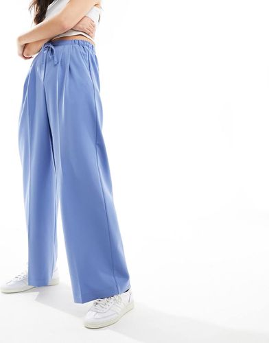 Pantalon ajusté à enfiler - Bleu - Asos Design - Modalova