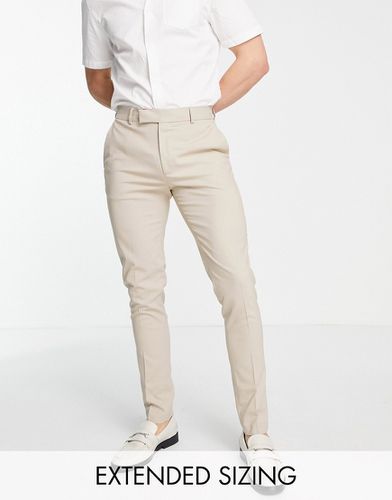 Pantalon ajusté habillé - Taupe - Asos Design - Modalova