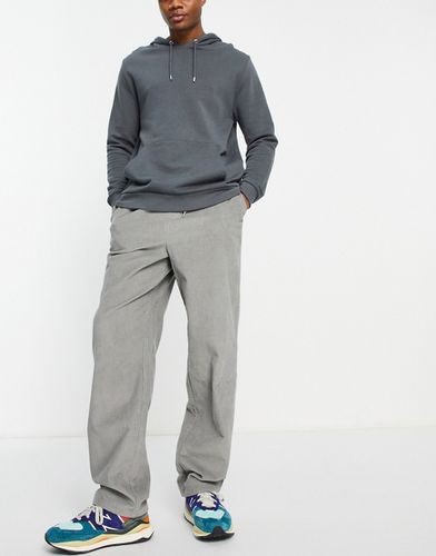 Pantalon baggy en velours côtelé - Anthracite - Asos Design - Modalova