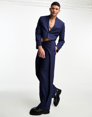 Pantalon de costume ample à empiècement ceinture - Asos Design - Modalova