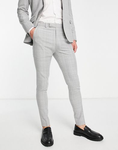 Pantalon de costume super ajusté - hachuré - Asos Design - Modalova