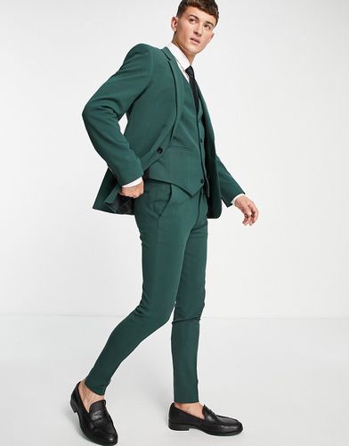 Pantalon de costume super slim - forêt - Asos Design - Modalova