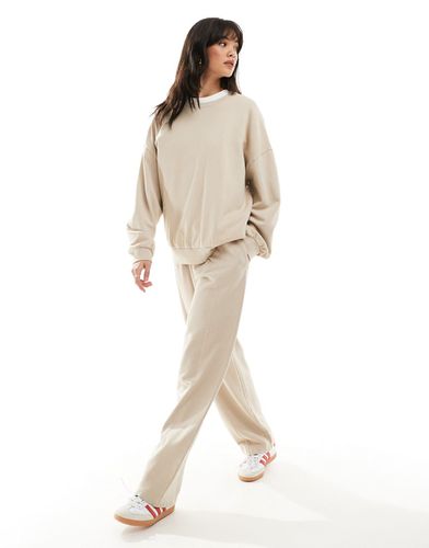 Pantalon de jogging droit - Taupe délavé - Asos Design - Modalova