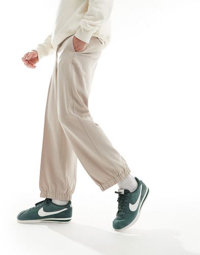 Pantalon de jogging habillé ample - Taupe - Asos Design - Modalova
