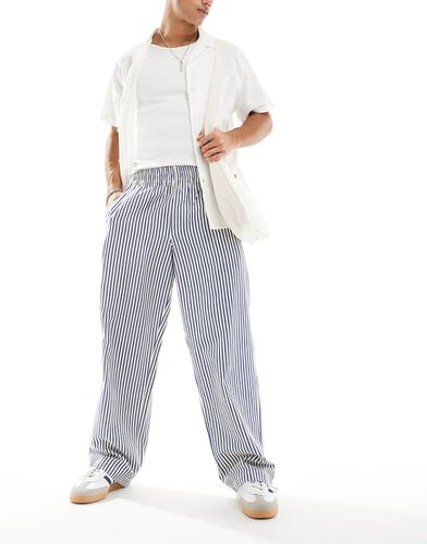 Pantalon décontracté à rayures - Asos Design - Modalova