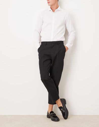 Pantalon droit habillé coupe raccourcie - Asos Design - Modalova