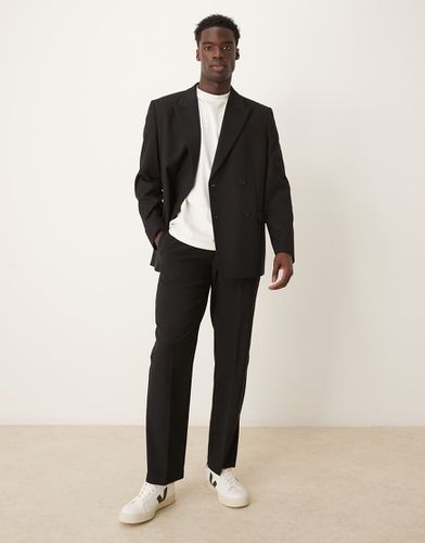 ASOS DESIGN - Pantalon droit - Noir - Asos Design - Modalova