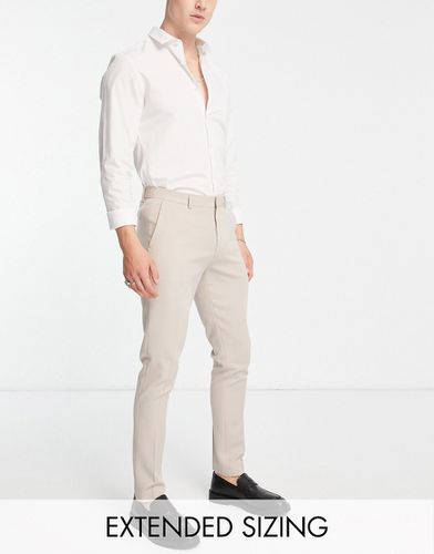 Pantalon élégant ajusté - Taupe - Asos Design - Modalova