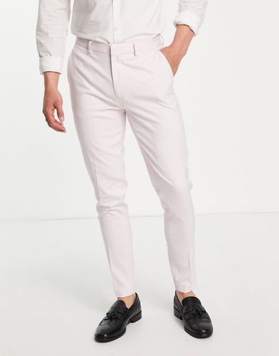 Pantalon élégant super ajusté à petits pois - pastel - Asos Design - Modalova