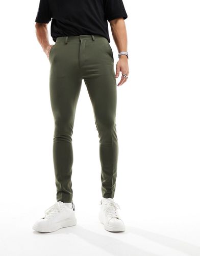 Pantalon élégant super skinny - forêt - Asos Design - Modalova