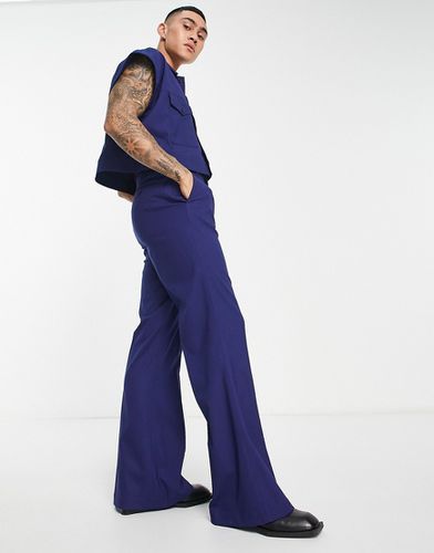 Pantalon évasé d'ensemble habillé - Asos Design - Modalova