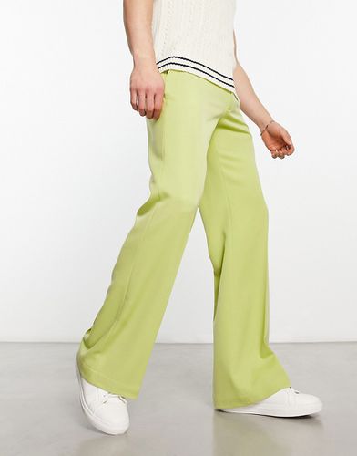 Pantalon évasé élégant - citron - Asos Design - Modalova