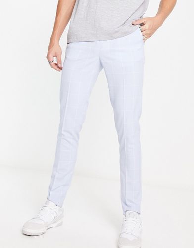 Pantalon habillé coupe ajustée à grands carreaux - pastel - Asos Design - Modalova