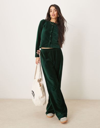 Pantalon large d'ensemble en velours ctel - fort - Asos Design - Modalova