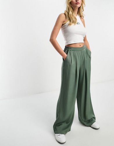 Pantalon large - foncé - Asos Design - Modalova