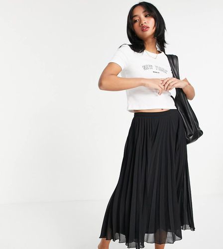 ASOS DESIGN Petite - Jupe mi-longue plissée - Asos Petite - Modalova