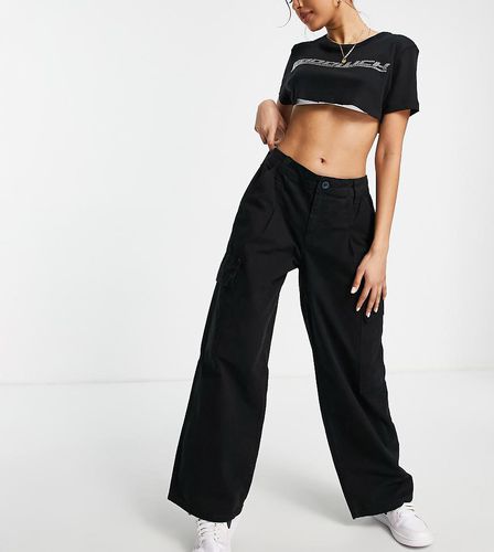 ASOS DESIGN Petite - Pantalon cargo oversize - délavé - Asos Petite - Modalova