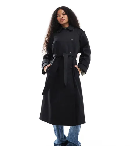 ASOS DESIGN Petite - Trench-coat long - Asos Petite - Modalova