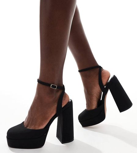 Pressure - Chaussures larges à plateforme et talon haut - Asos Design - Modalova