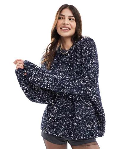 Pull oversize festif en maille scintillante - Asos Design - Modalova