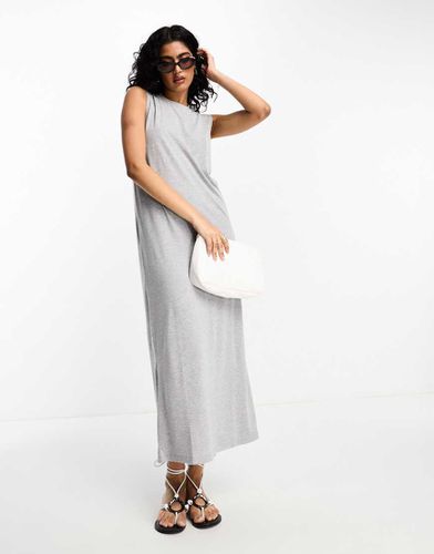 Robe longue sans manches - chiné - Asos Design - Modalova