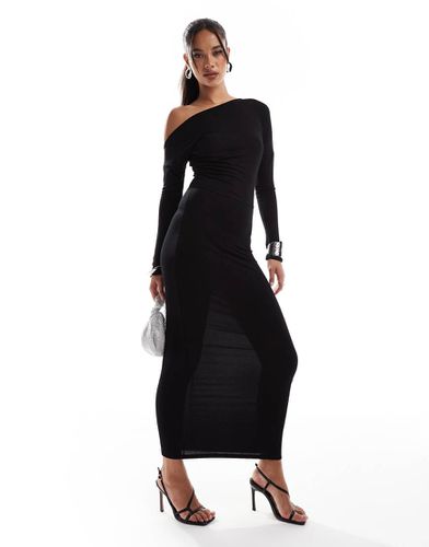 Robe mi-longue fluide à épaules dénudées et dos ouvert - Asos Design - Modalova