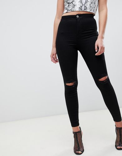 Rivington - Jegging avec déchirures effilochées aux genoux - pur - Asos Design - Modalova